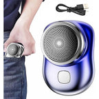 Mini afeitadora eléctrica: Barba fuera, suavidad ON en cualquier parte.