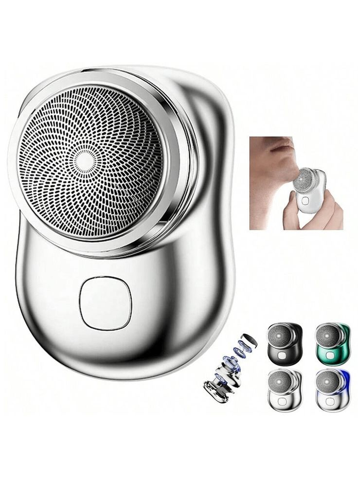 Mini afeitadora eléctrica: Barba fuera, suavidad ON en cualquier parte.